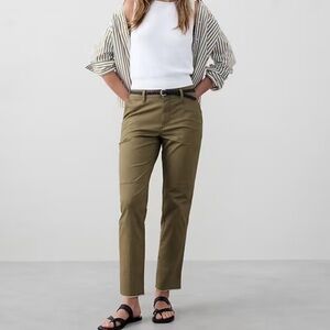 Banana Republic Slim Mid Rise Chinos